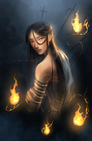 Original character print
