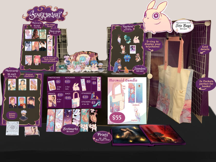 Full table mockup