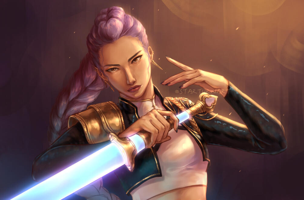 K-pop demon hunters print