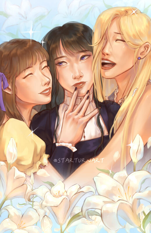 “True friends” fruits basket